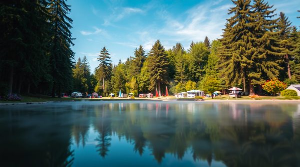 Sélection de campings bord de l'eau pour des vacances parfaites
